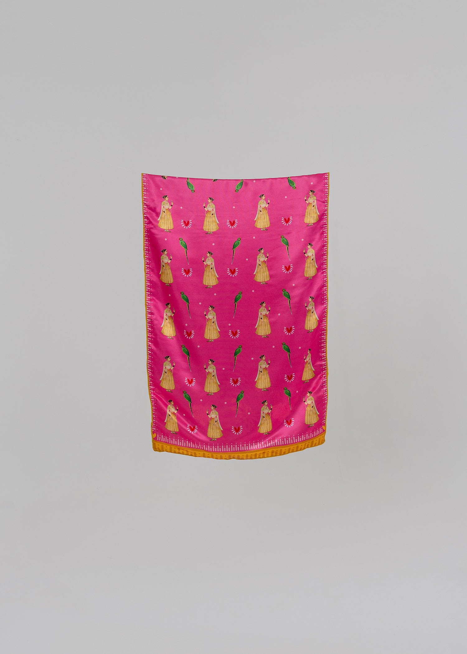 Mughal Pink Scarf
