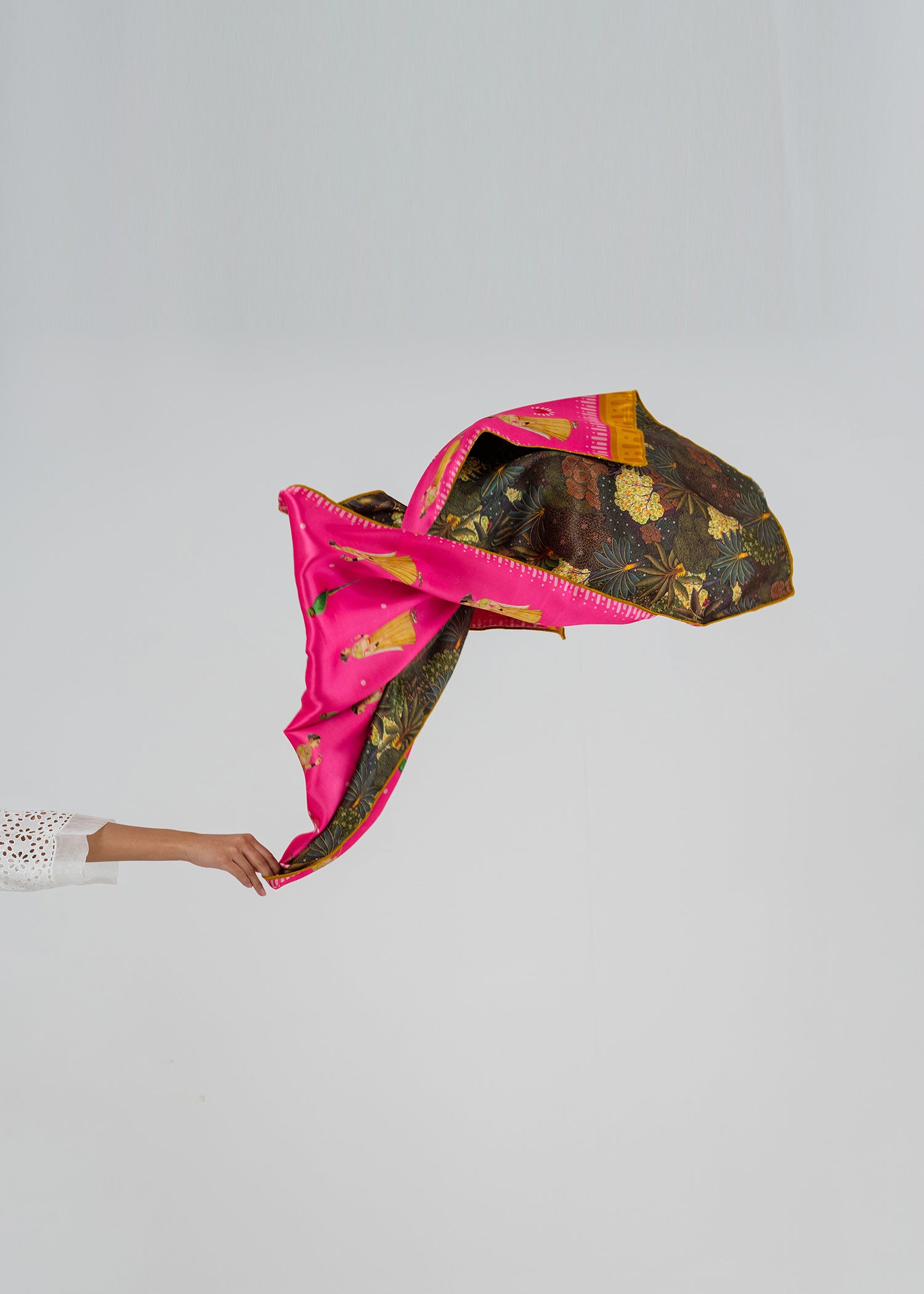 Mughal Pink Scarf