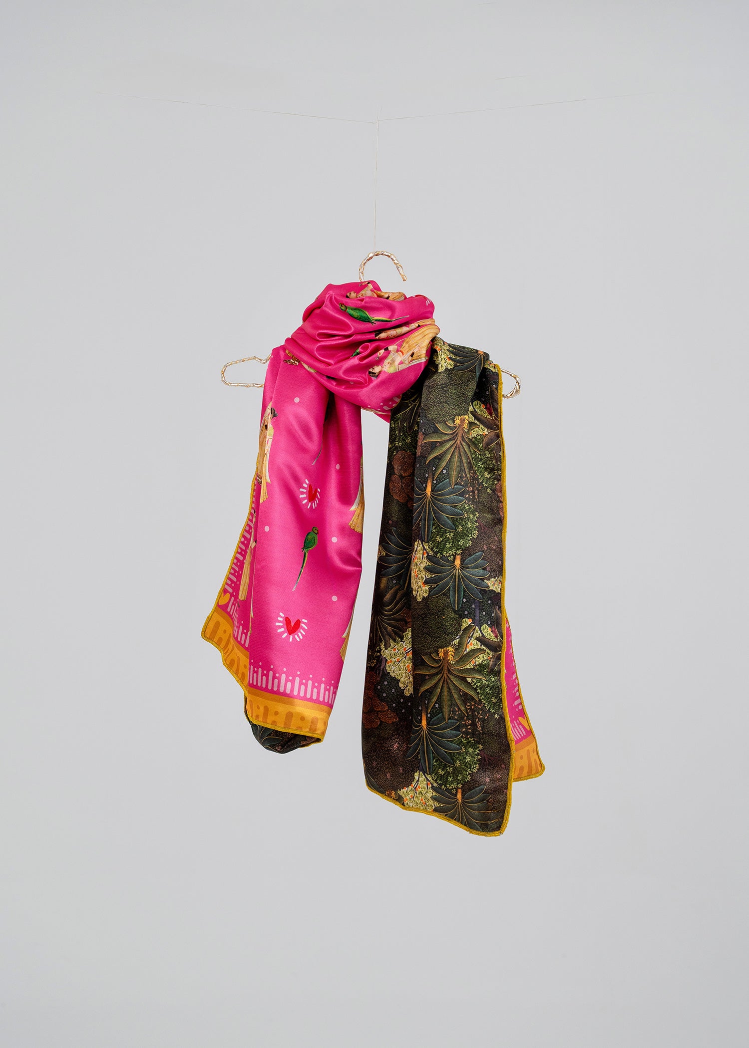 Mughal Pink Scarf